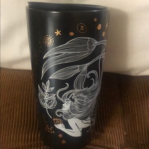 Starbucks mermaid ceramic tumbler